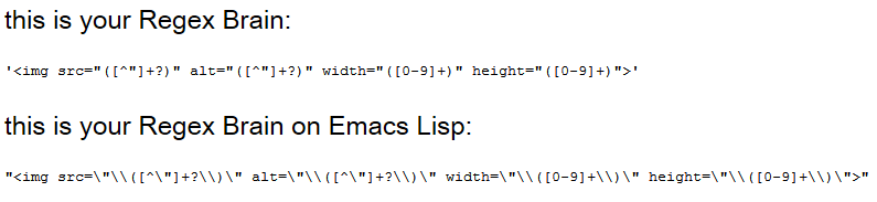 emacs lisp